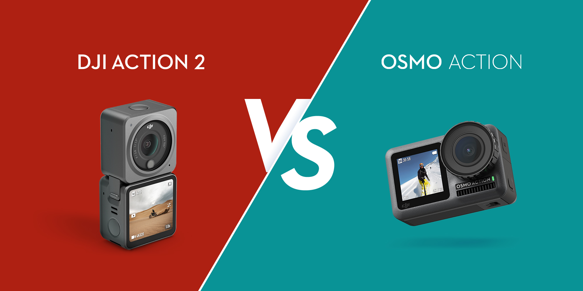 Action 2 vs Osmo Action: Which DJI action camera is best for you?