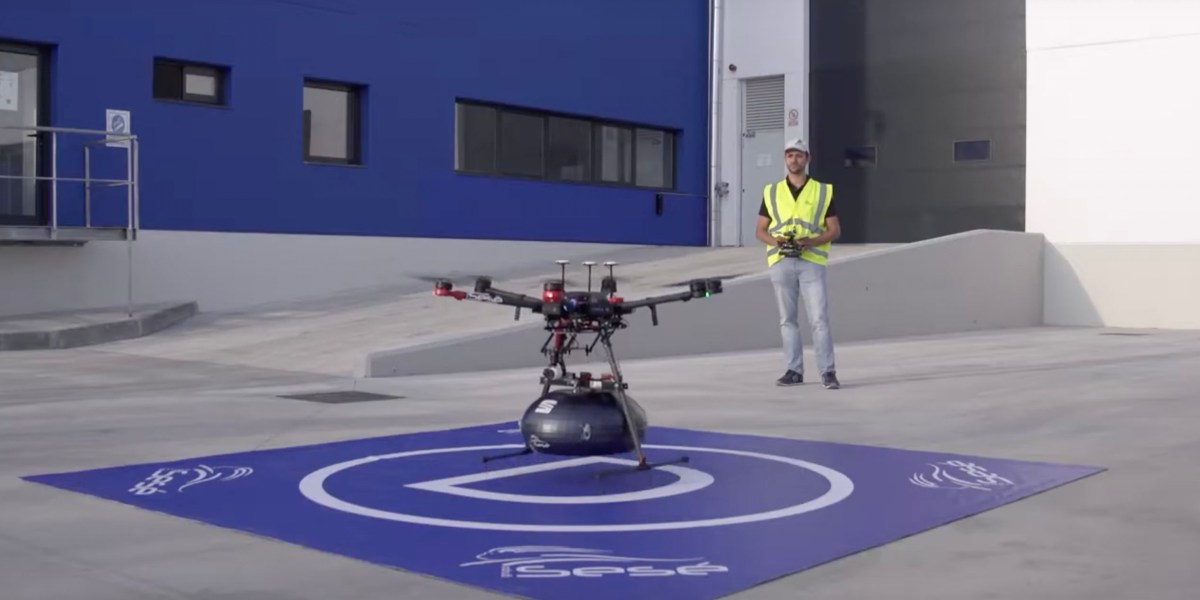 Seat parts drone delivery