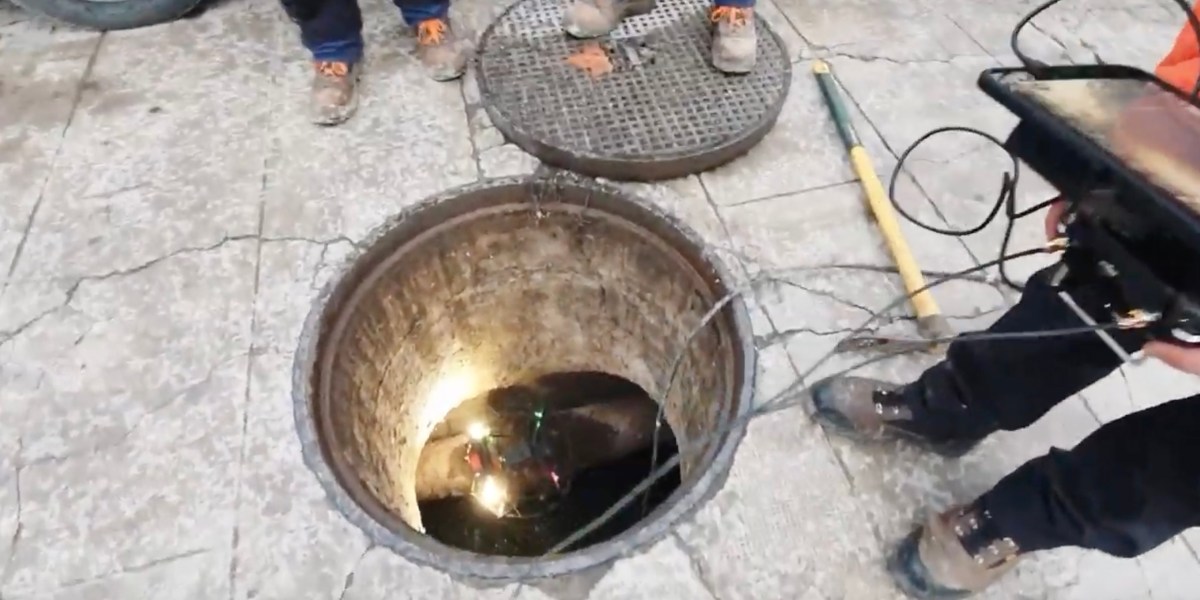 sewer inspection drones