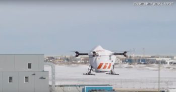 drone deliveries airport