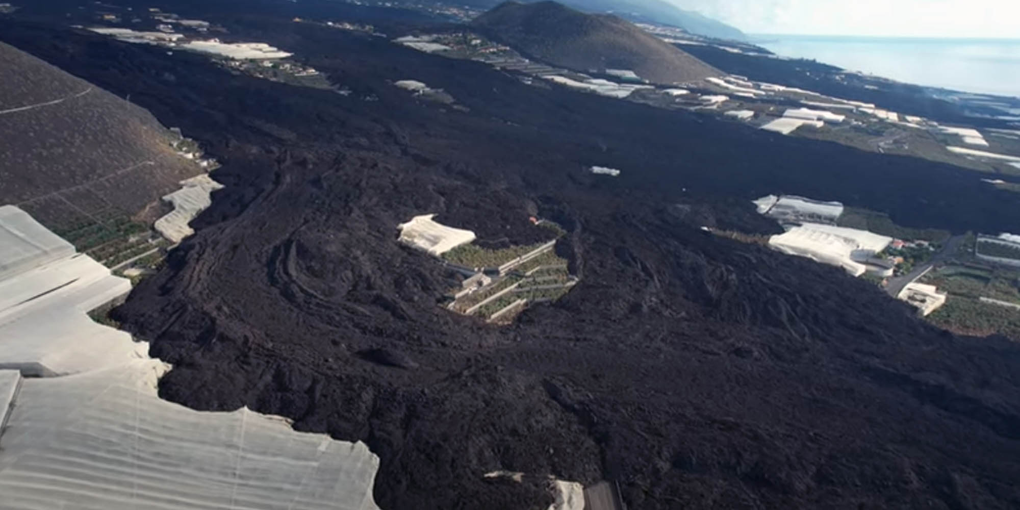 Take a look at the lava chaos a drone reveals - DroneDJ