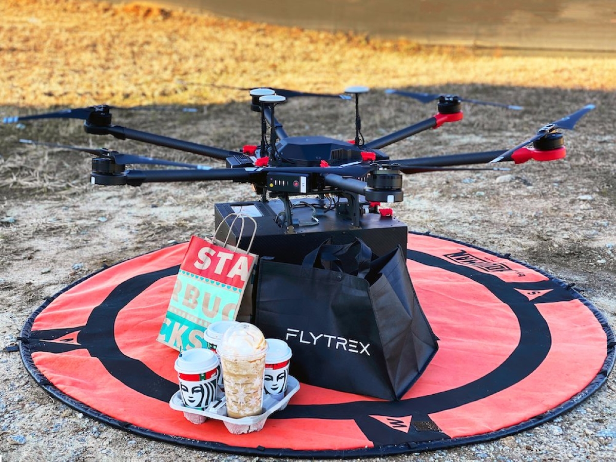 Now more North homes order food delivery via drone