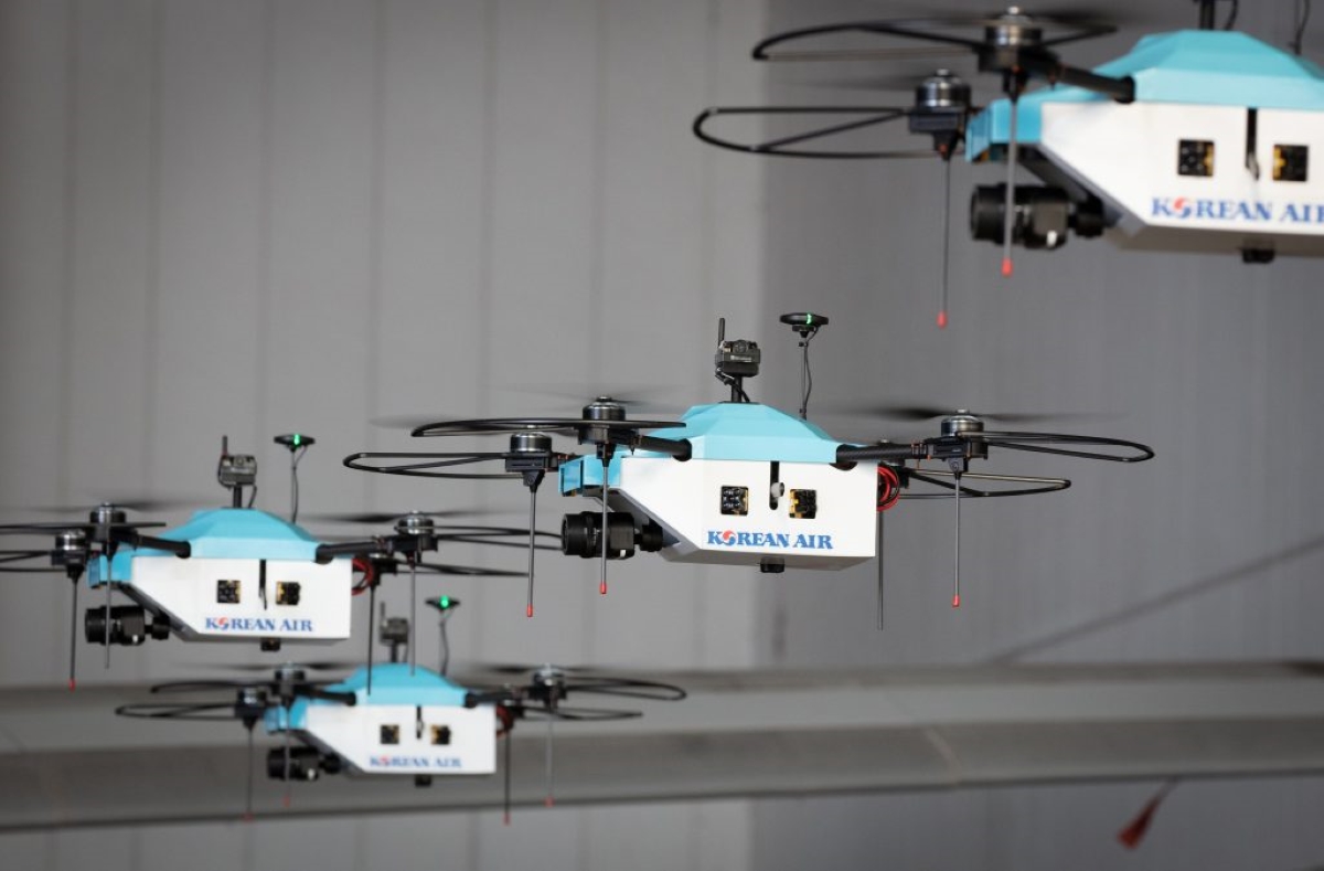Korean drone swarm