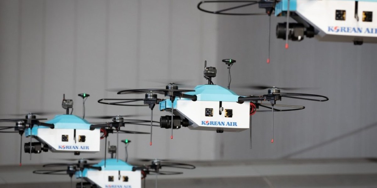 korean air aircraft inspection drone