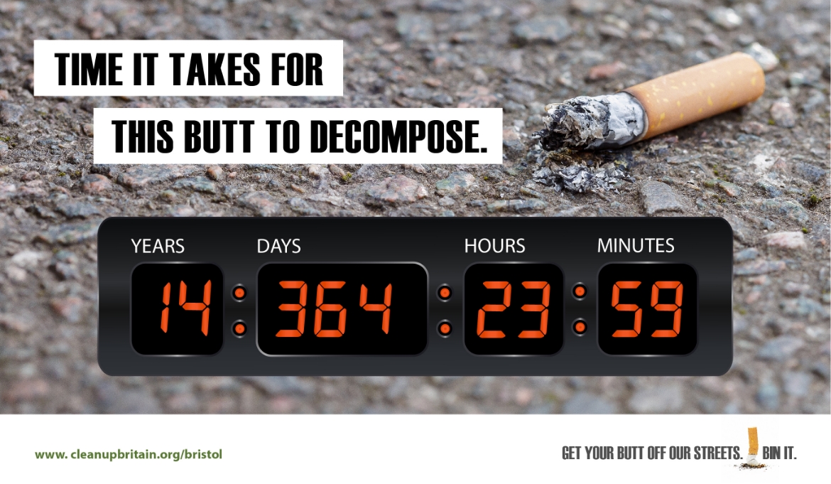 UK groups use drones to battle Bristol's cigarette butt plague