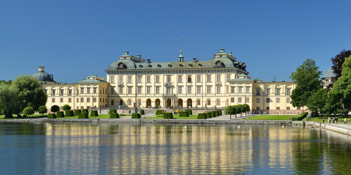 drone sweden Drottningholm Palace