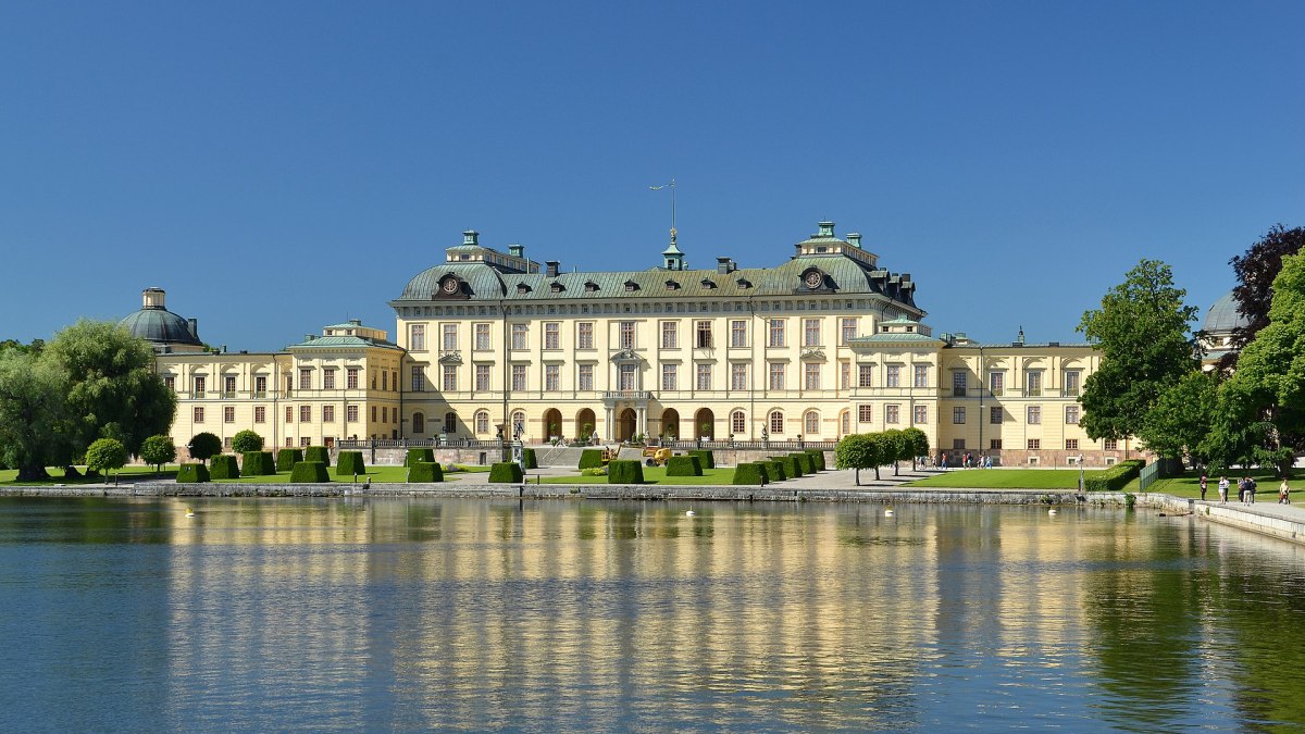 drone sweden Drottningholm Palace