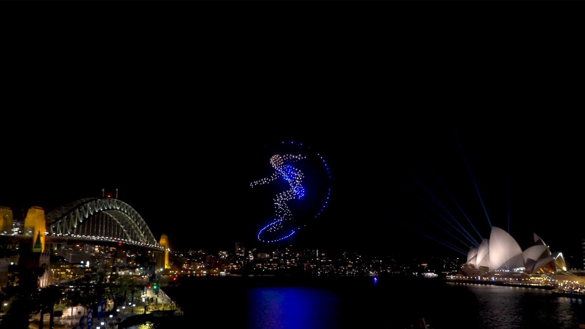 Sydney drone show