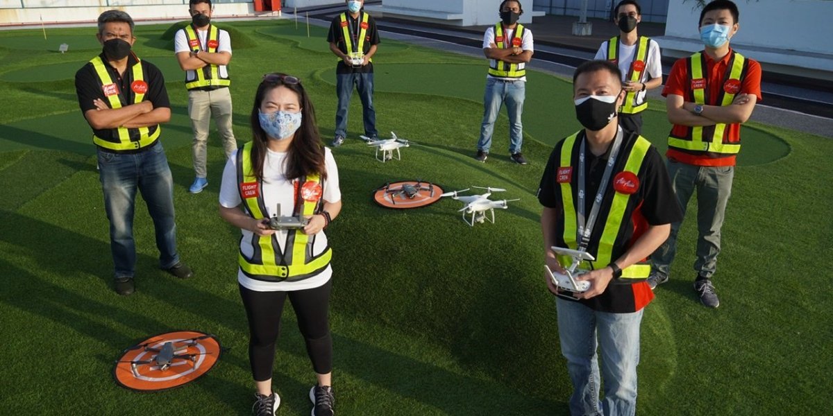 airasia Malaysia drone training