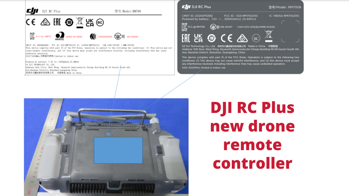DJI RC Plus new drone remote controller