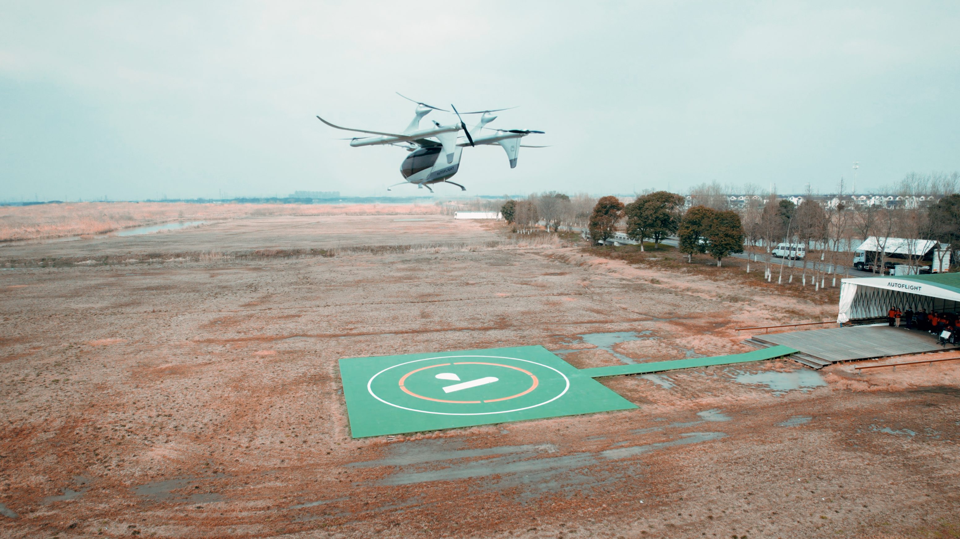 AutoFlight Prosperity I eVTOL Аэротакси Проходит Испытание Перехода [Видео]