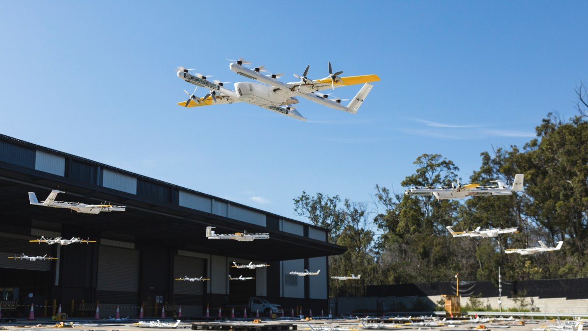 Wing drone delivery Ipswich