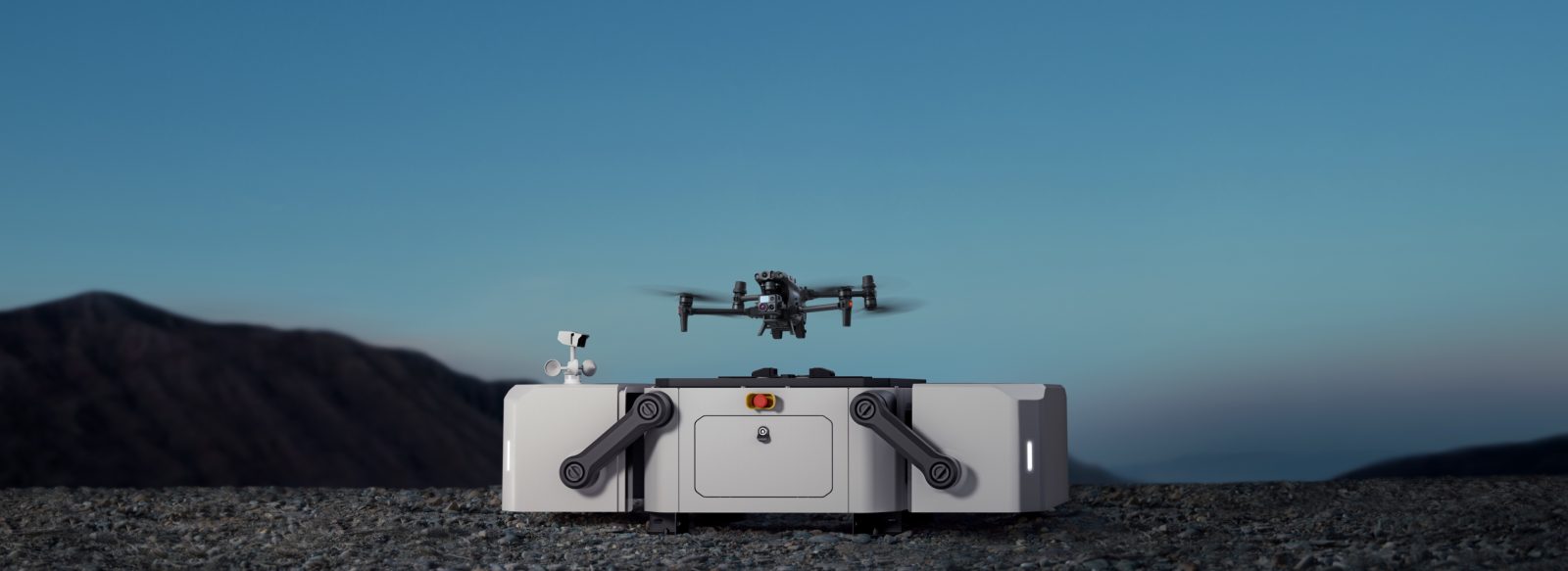 DJI Dock drone in a box geocaging matrice 30 m30