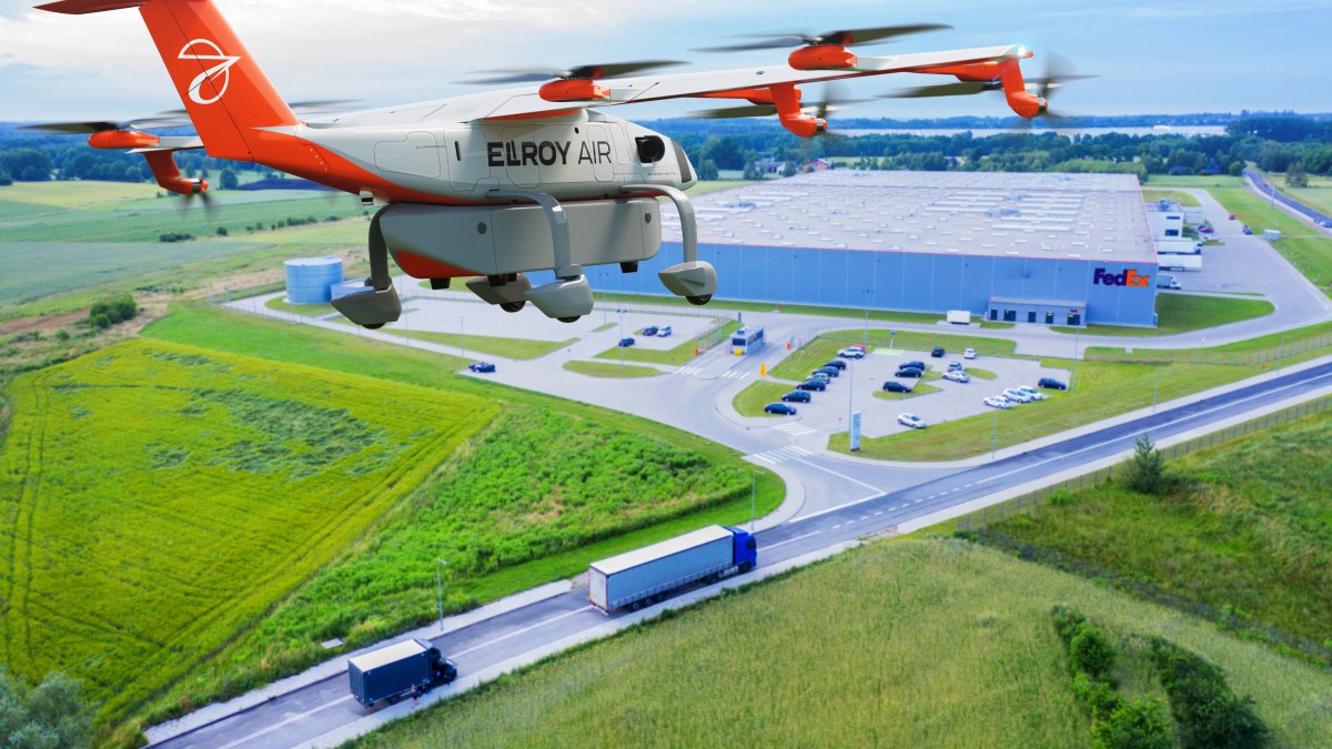 FedEx and Elroy Air middle mile drone delivery