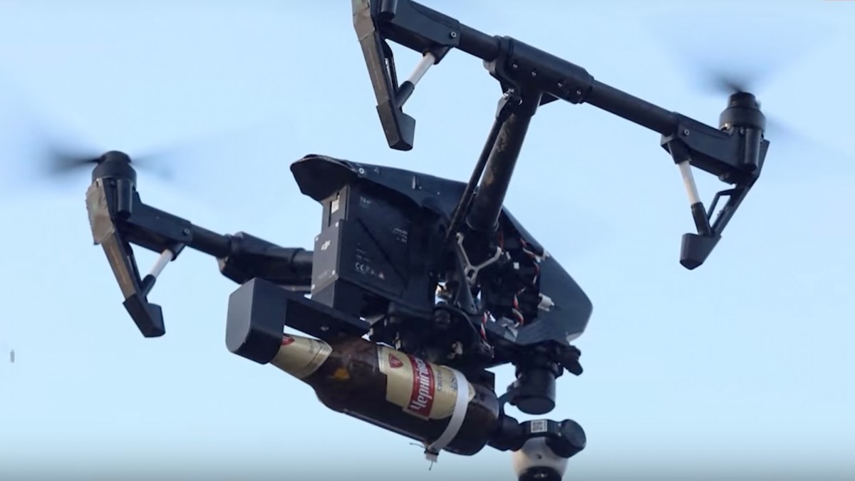 Ukraine Russian drone Molotov
