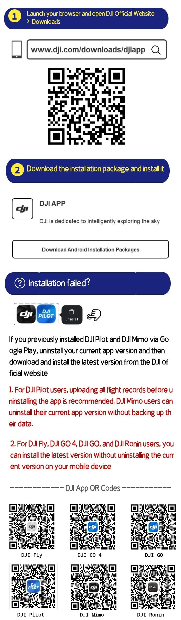 dji fly app android 12