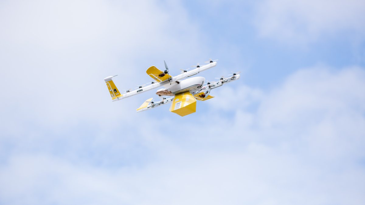 Wing drone delivery Ireland