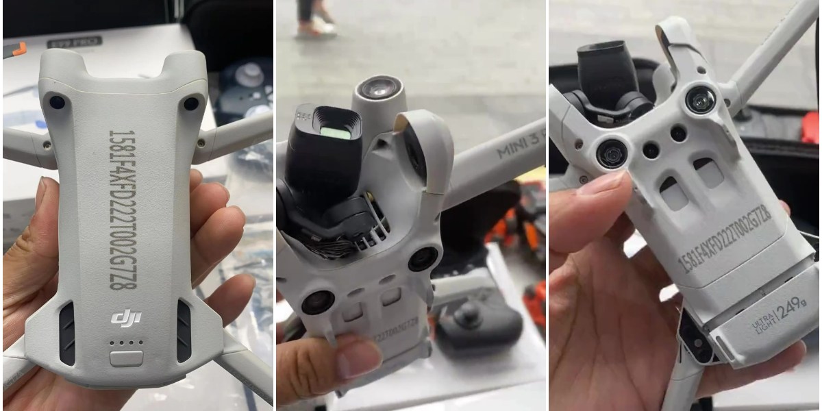 DJI Mini 3 leaks Photos, video reveal features new drone