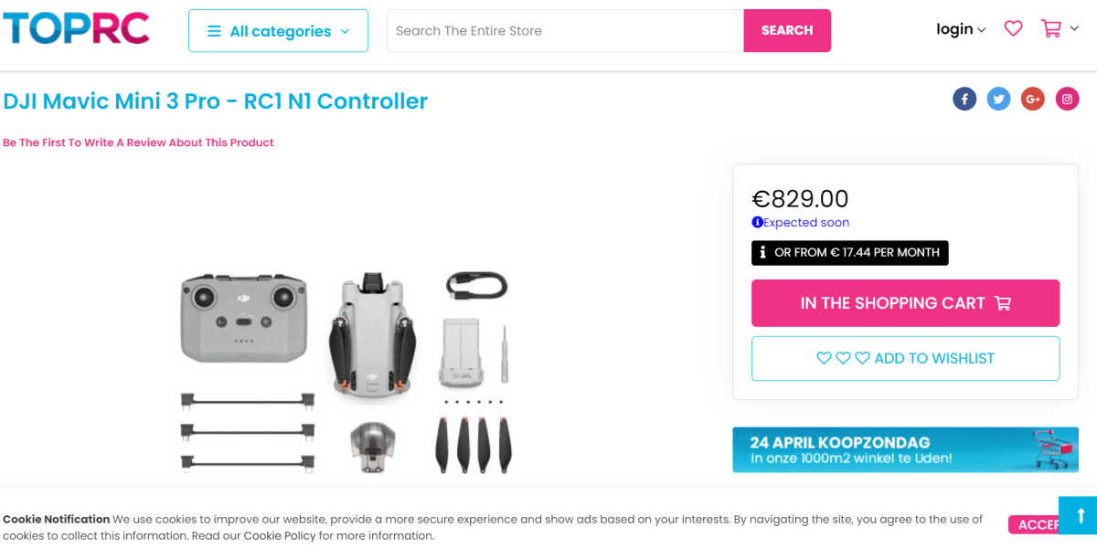 dji mini 3 pro drone specs features price