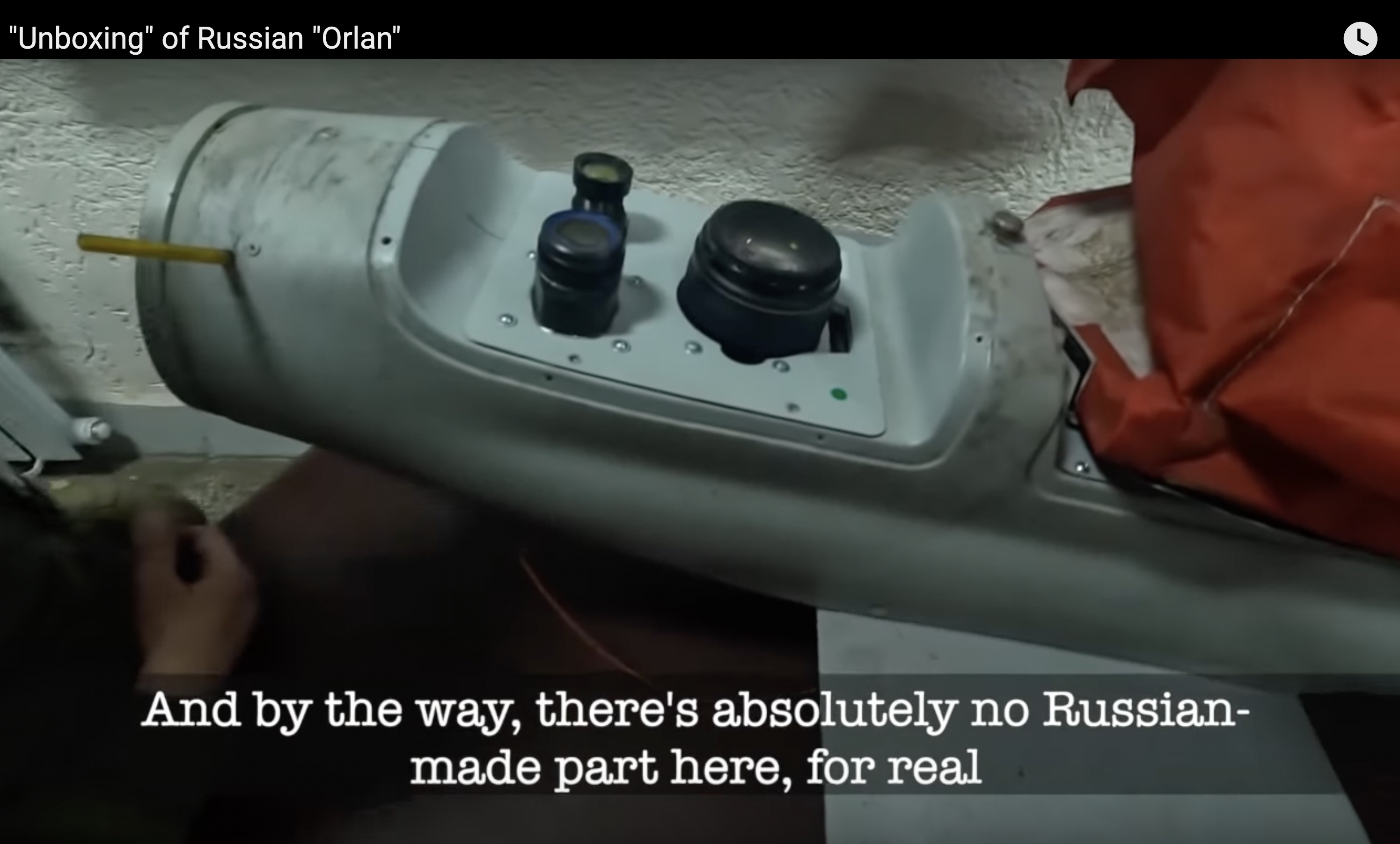 Russian Orlan Drone