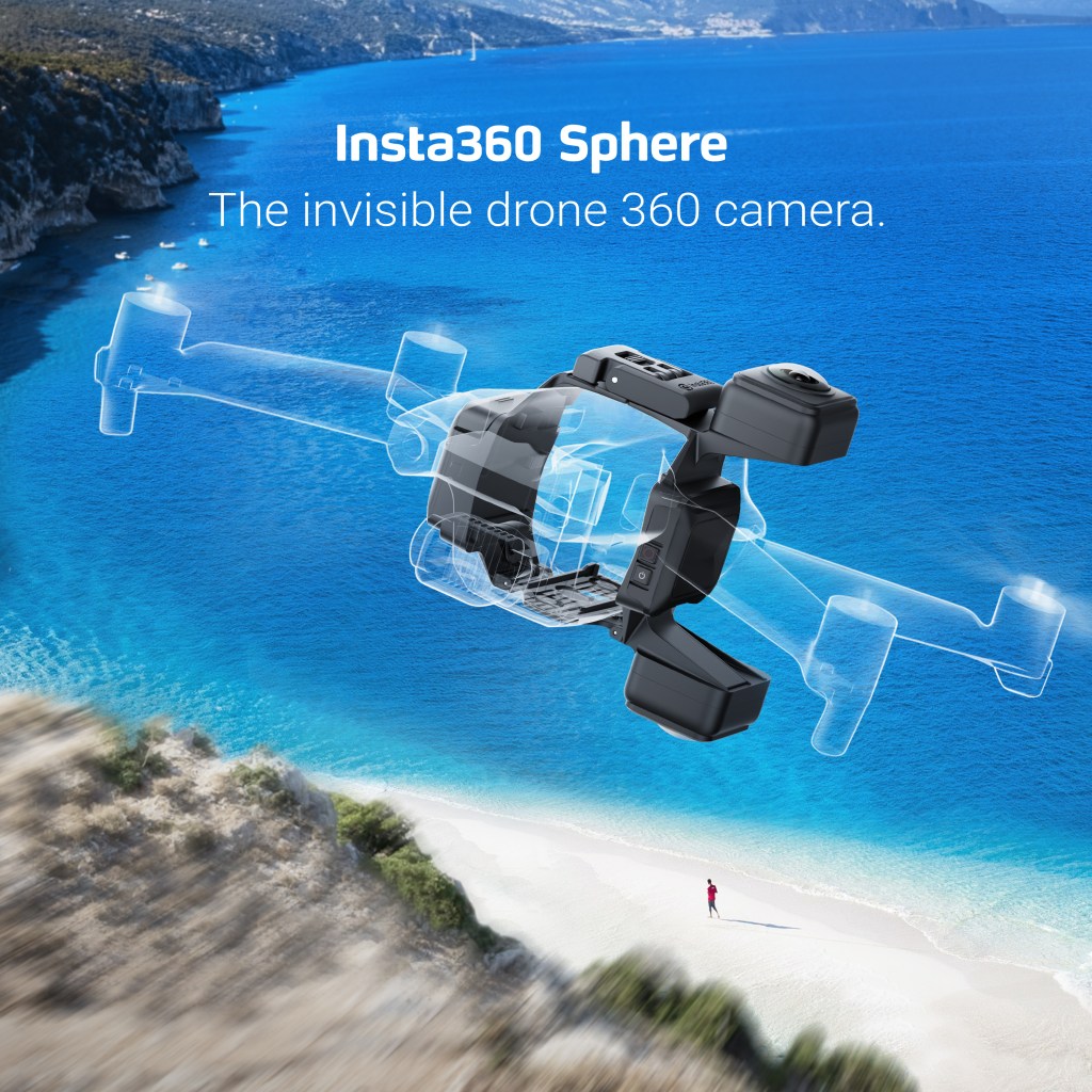 Insta360 Sphere drone camera