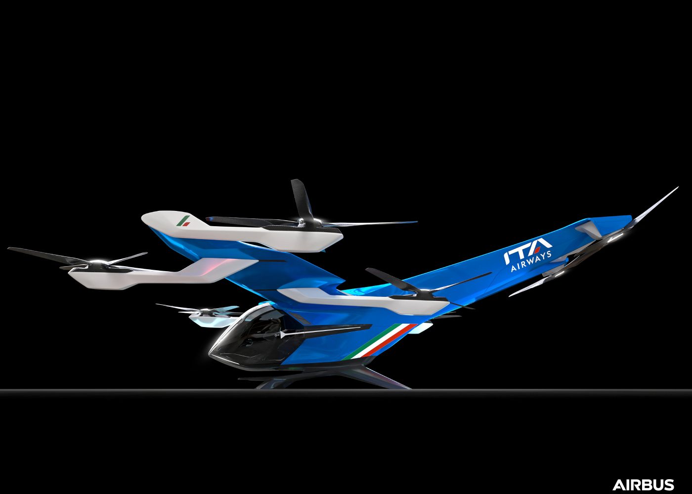 Партнерство UAM для продвижения аэротакси Airbus eVTOL в Италии