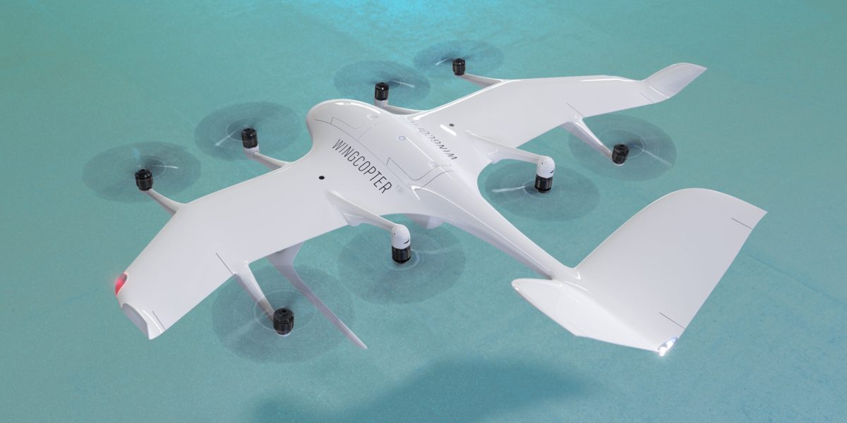 Wingcopter delivery drone funding