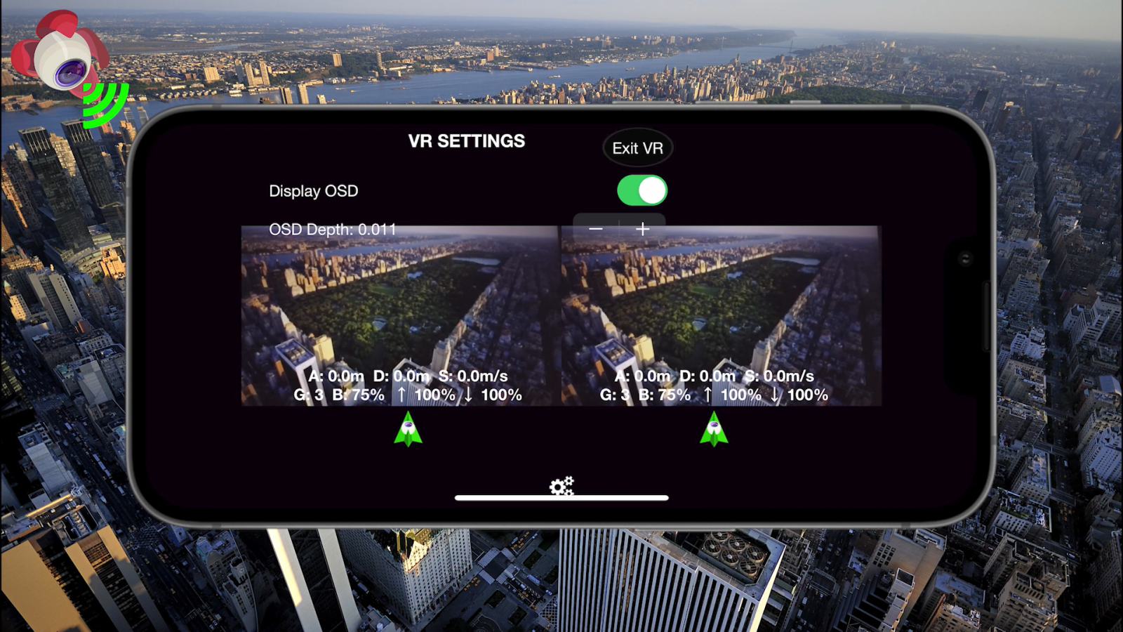 Dji spark hot sale vr app