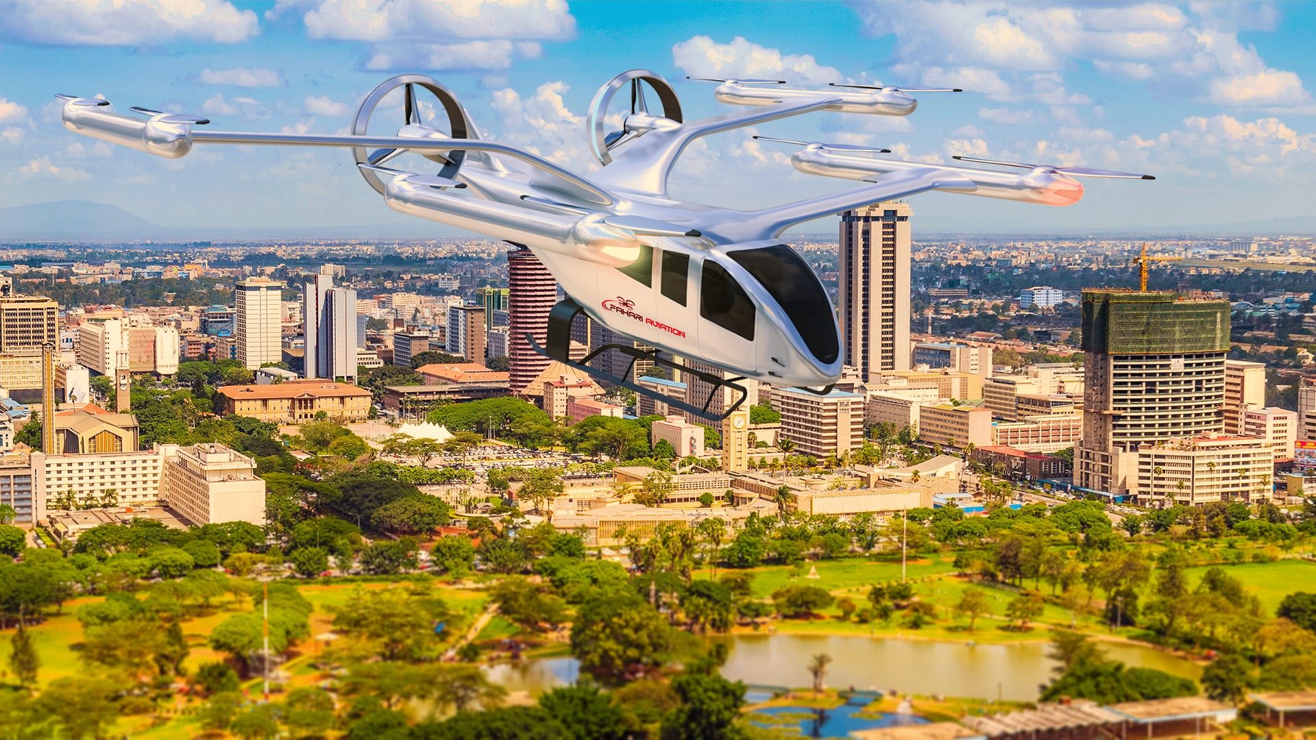 Eve Mobility заключила контракт на 40 аэротакси eVTOL с Kenya Airlines