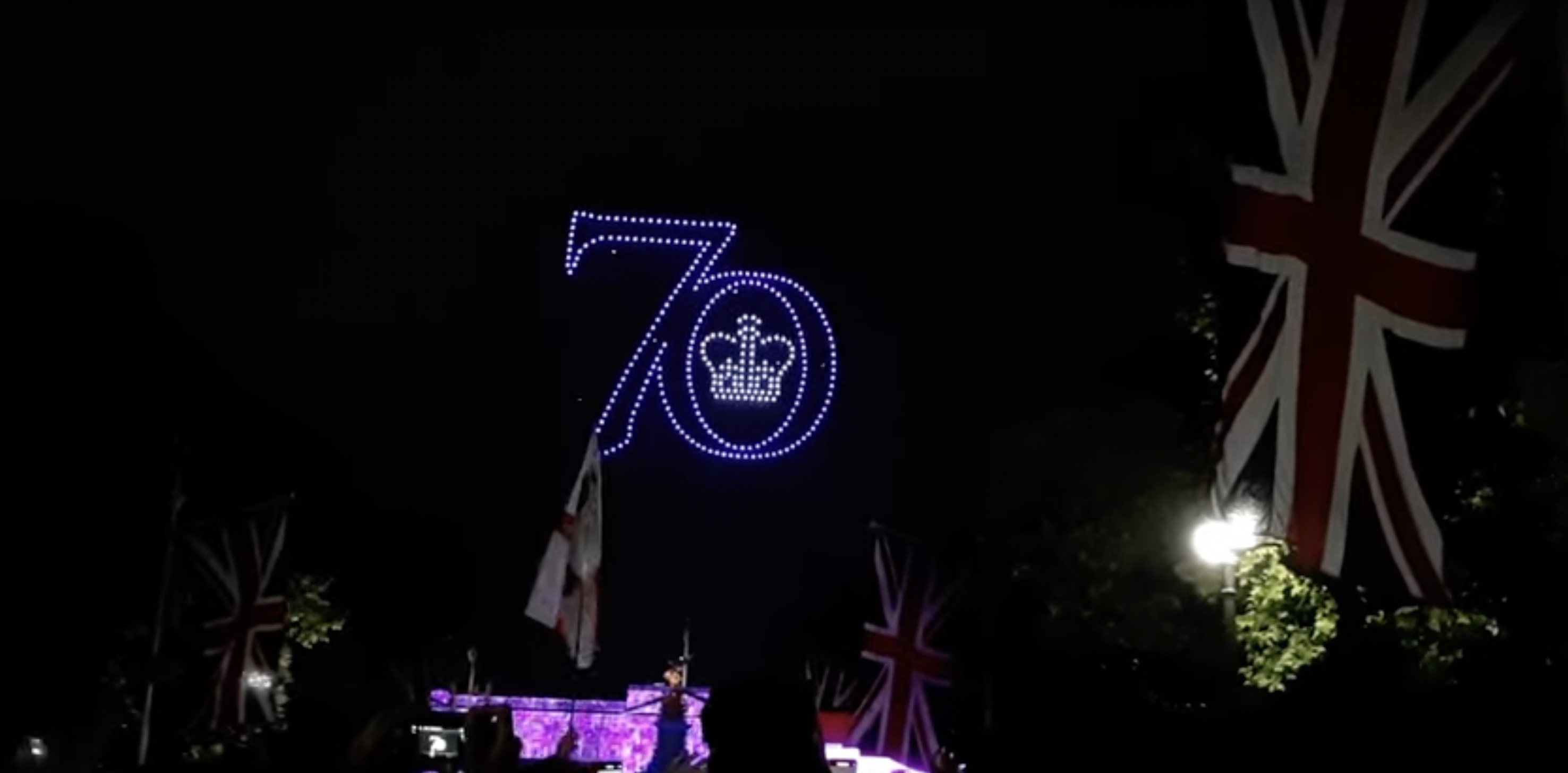 SKYMAGIC steals the (drone) show with Queen's Jubilee hit DroneDJ