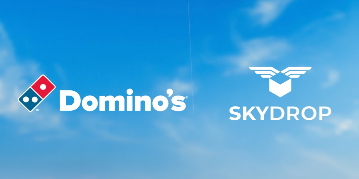 SkyDrop Domino's drone deliveries