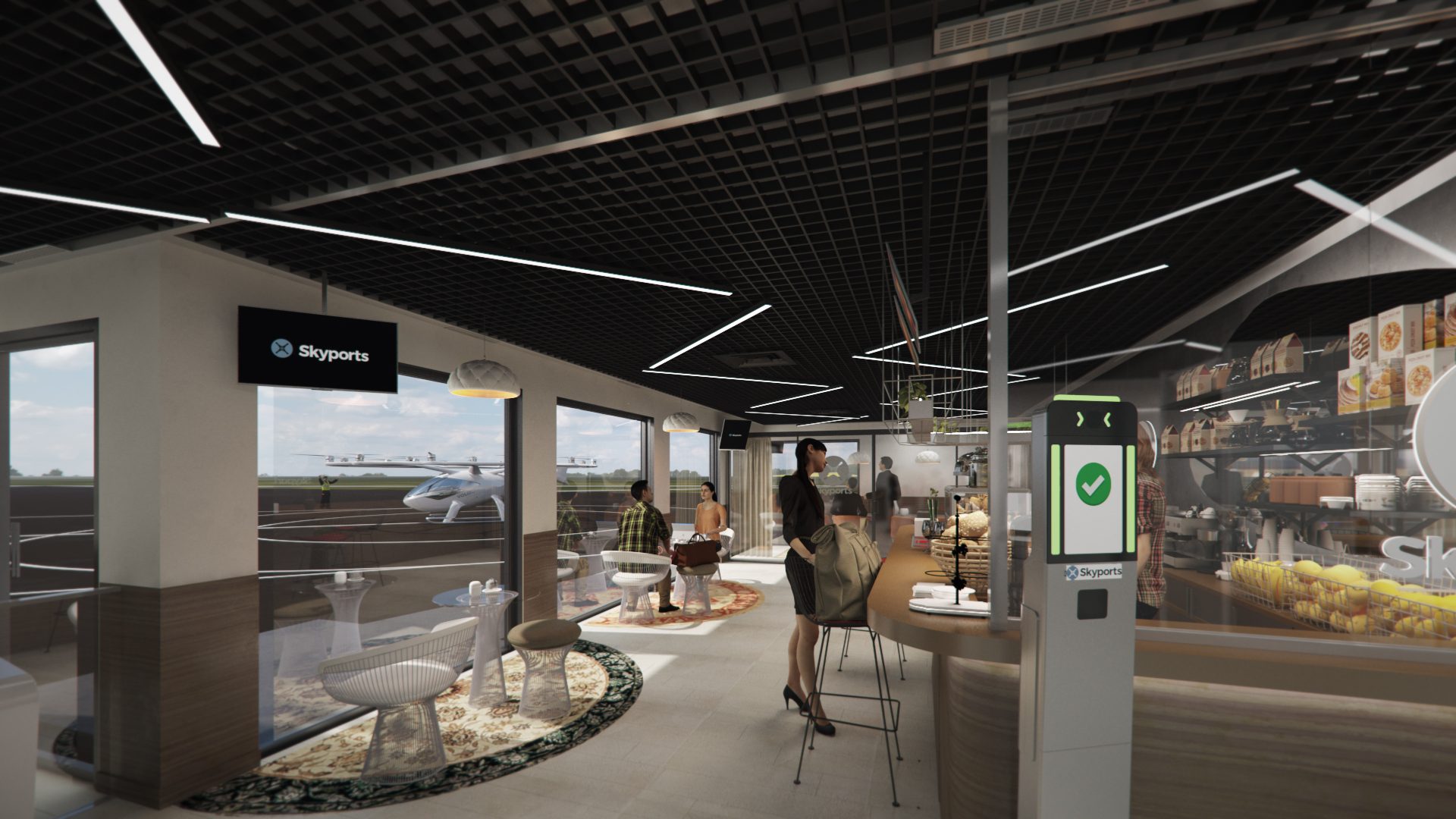 Французская SITA будет предоставлять IT-услуги на вертипортах Skyports для AAM
