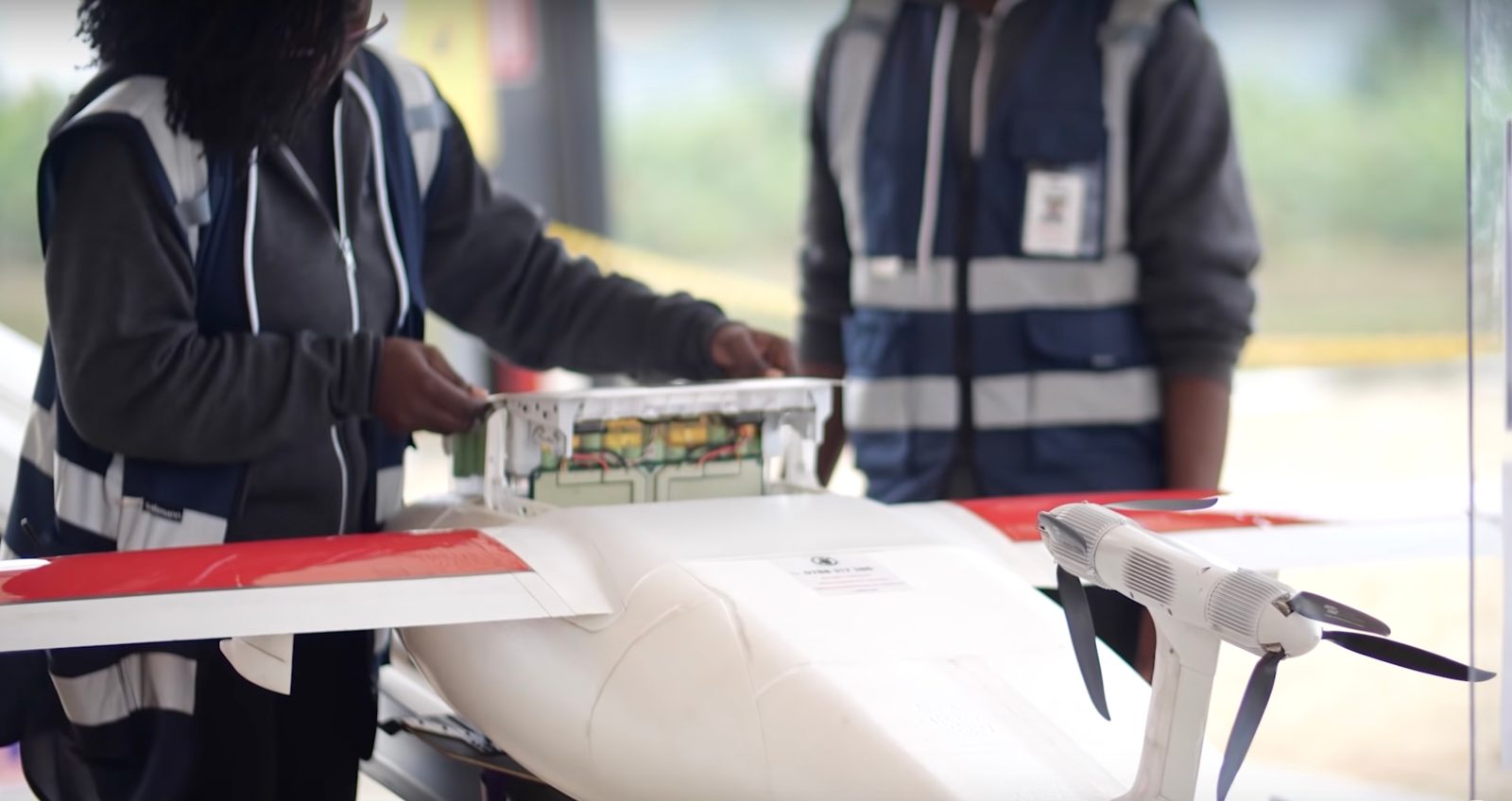 Zipline Nigeria drone medical