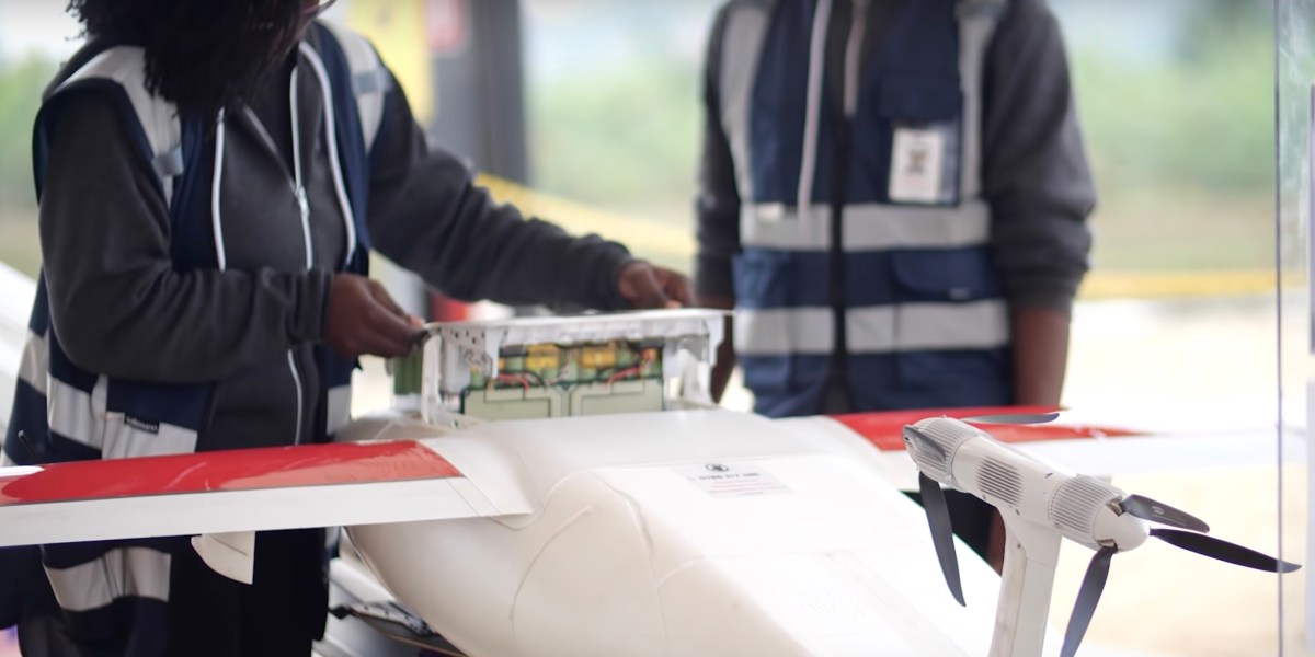 Zipline Nigeria drone medical