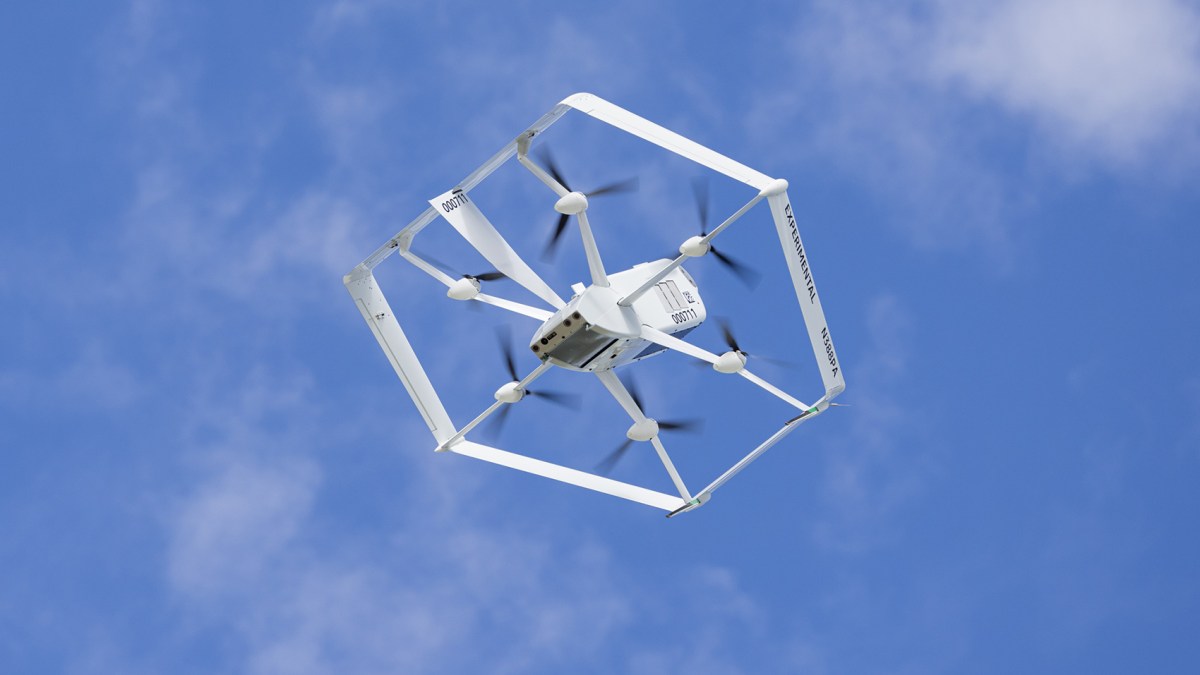amazon drone delivery california