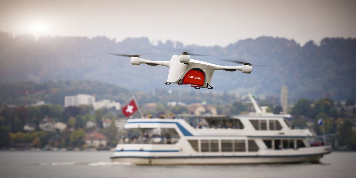 swiss post Matternet drone delivery switzerland