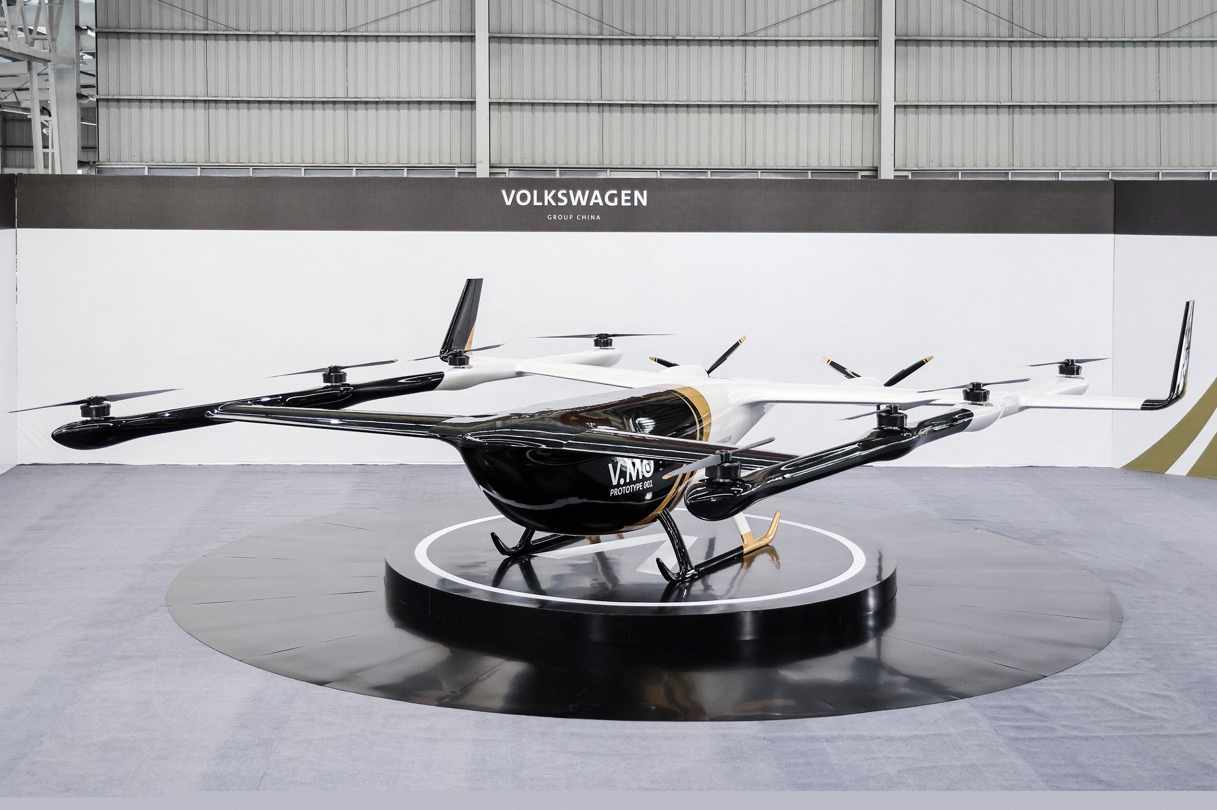 VW выходит на рынок UAM, представив прототип пассажирского eVTOL