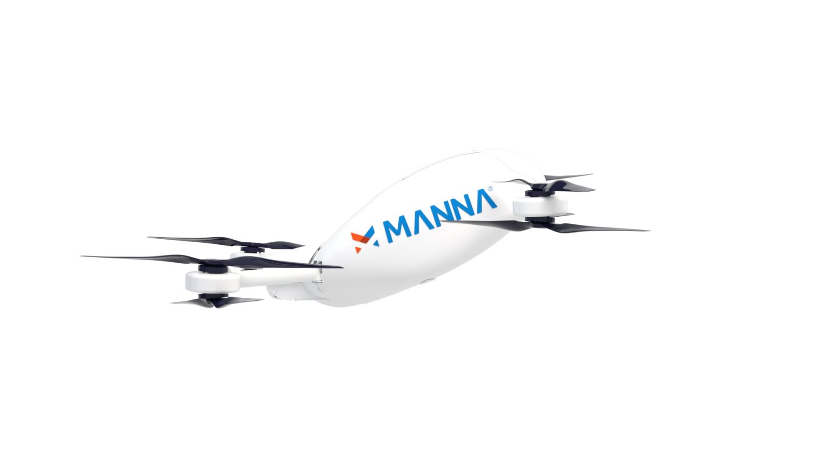 Manna drone delivery Dublin