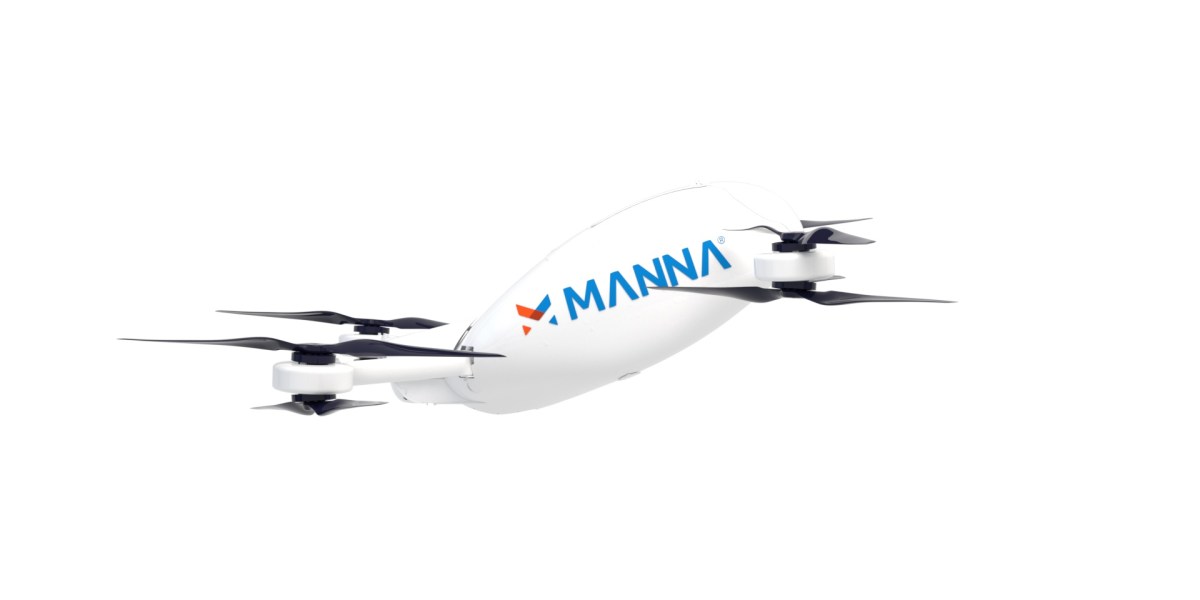 Manna Aero drone delivery us texas coca cola