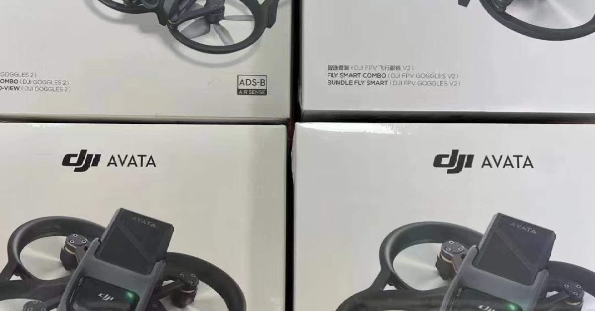 Leaked Dji Avata Fpv Drone Photos Show Stocks Ready To Ship