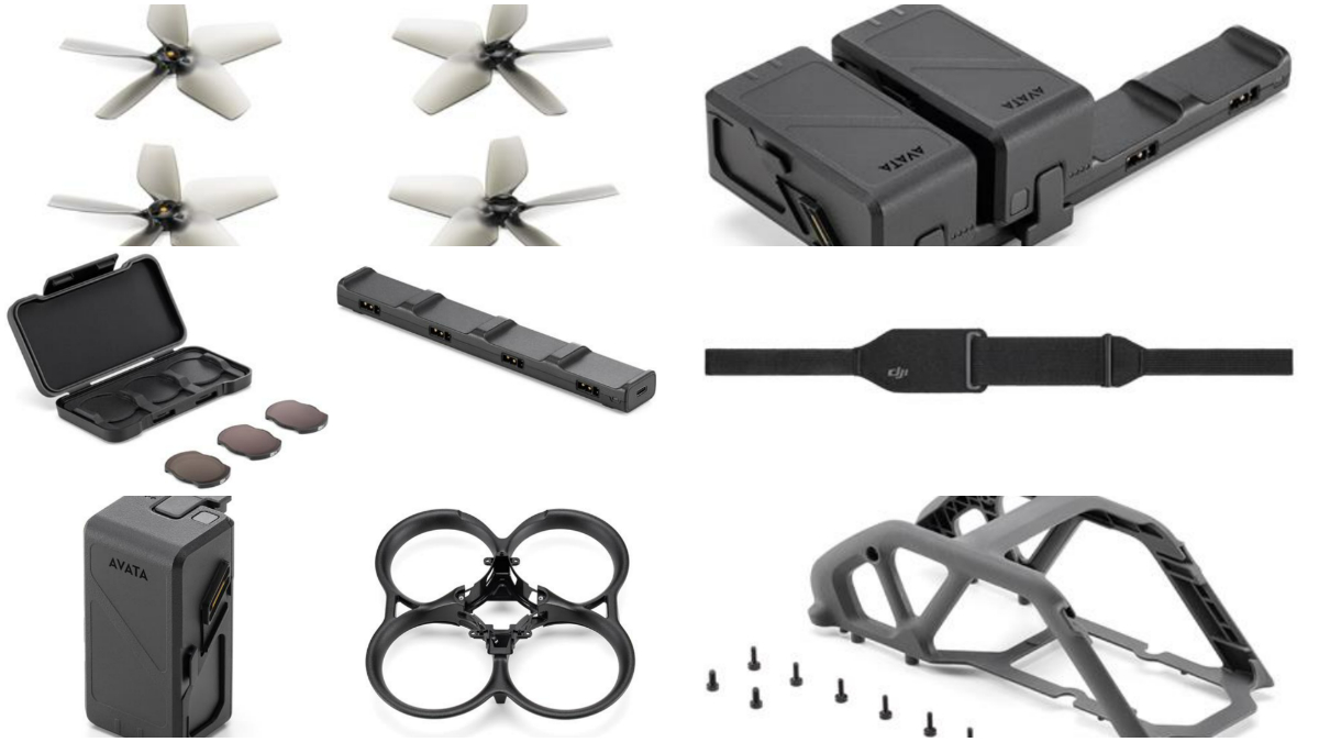 DJI reseller lists Avata drone accessories on web before launch