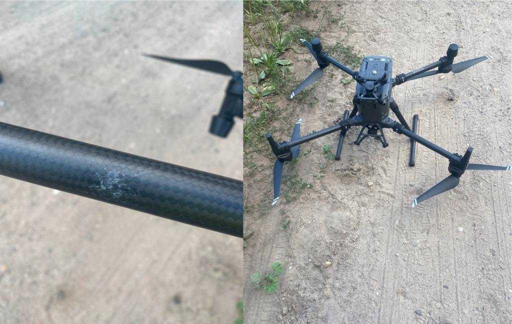 dji m300 drone shot netherlands