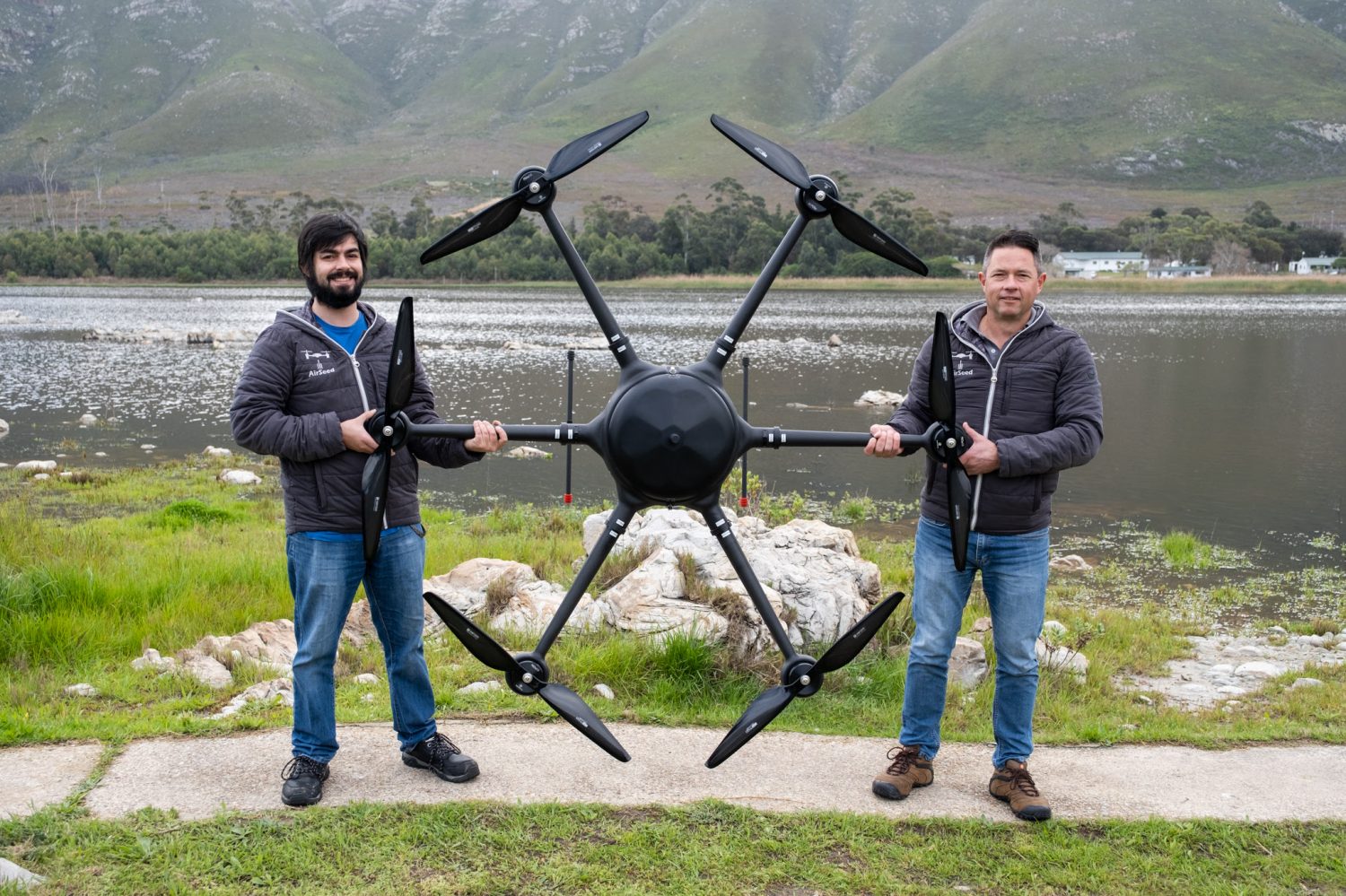 drone plant trees airseed