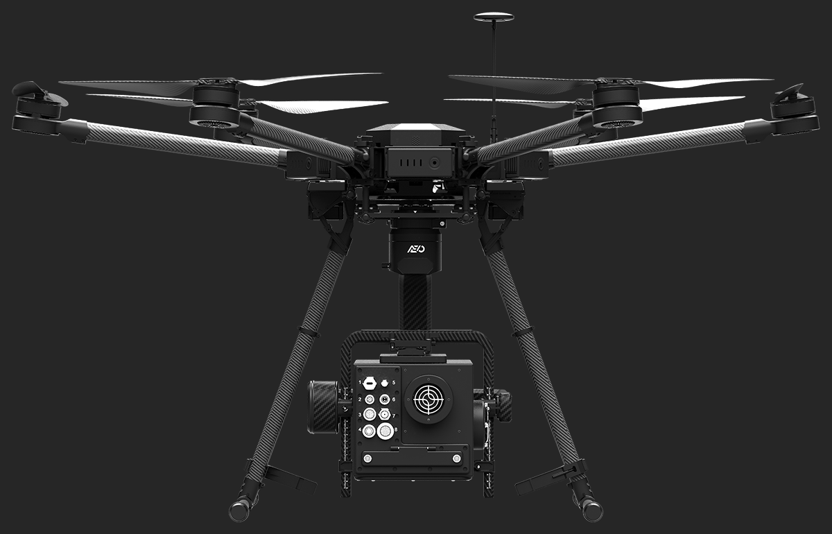 gremsy aevo drone gimbal dji m600