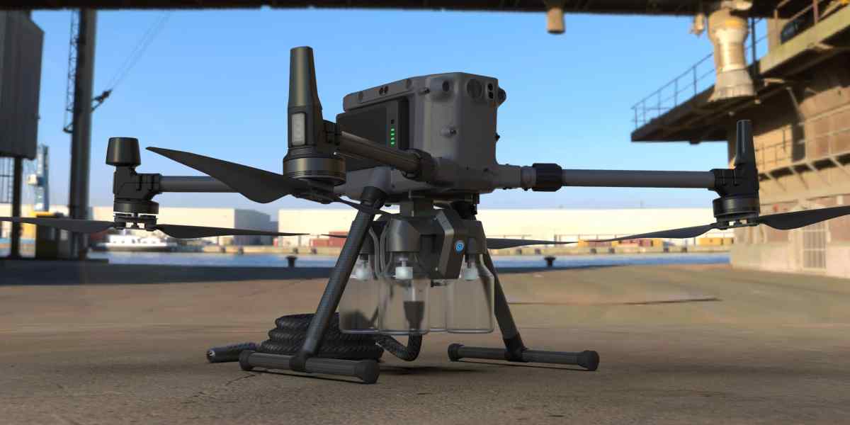 Nero Poli dji M300 drone water sampling