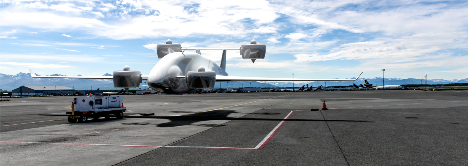 Ameriflight Saberwing heavy-lift drones