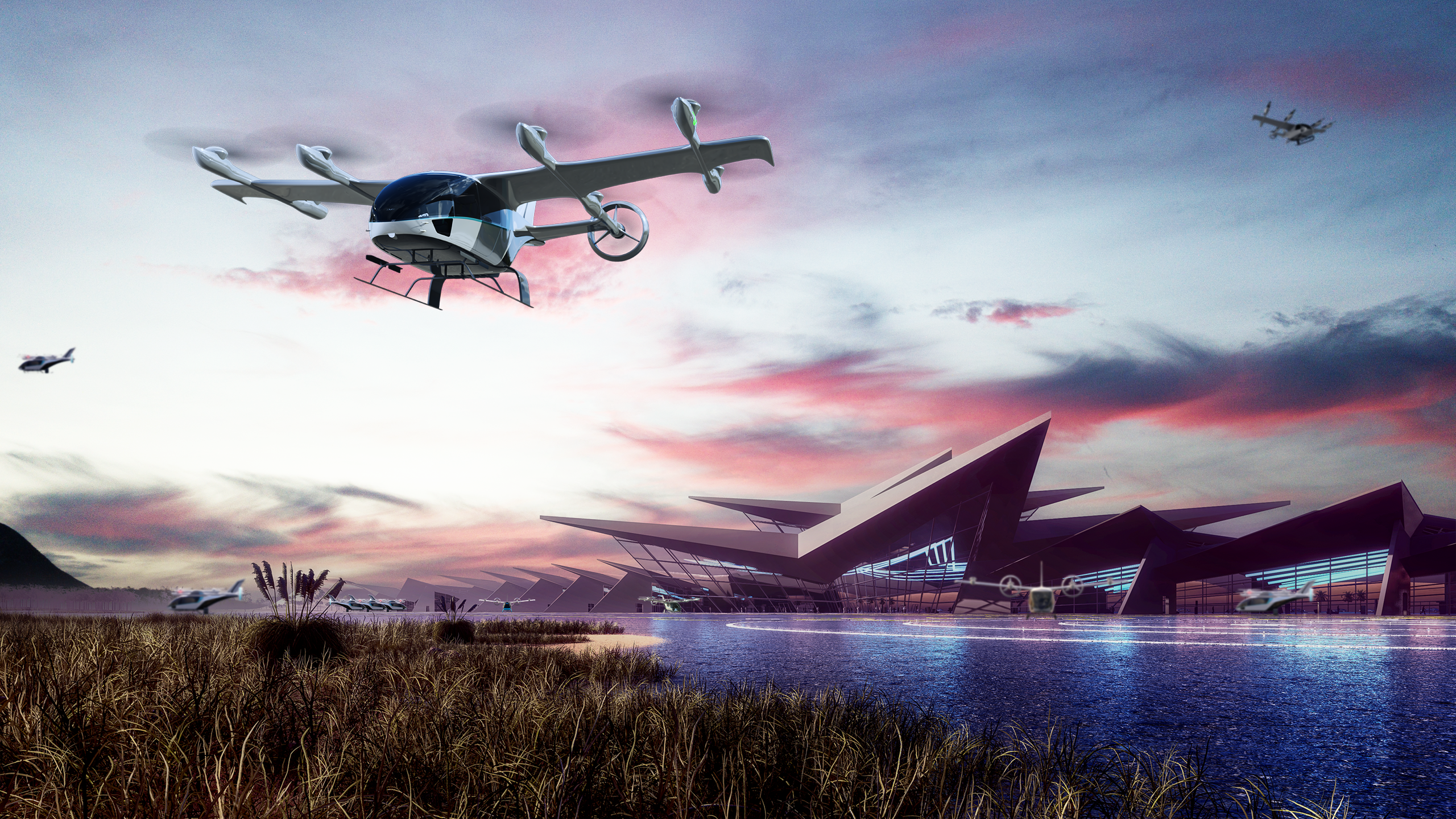 Eve Mobility и Skyway заключили соглашение о решении для вертипортов UATM