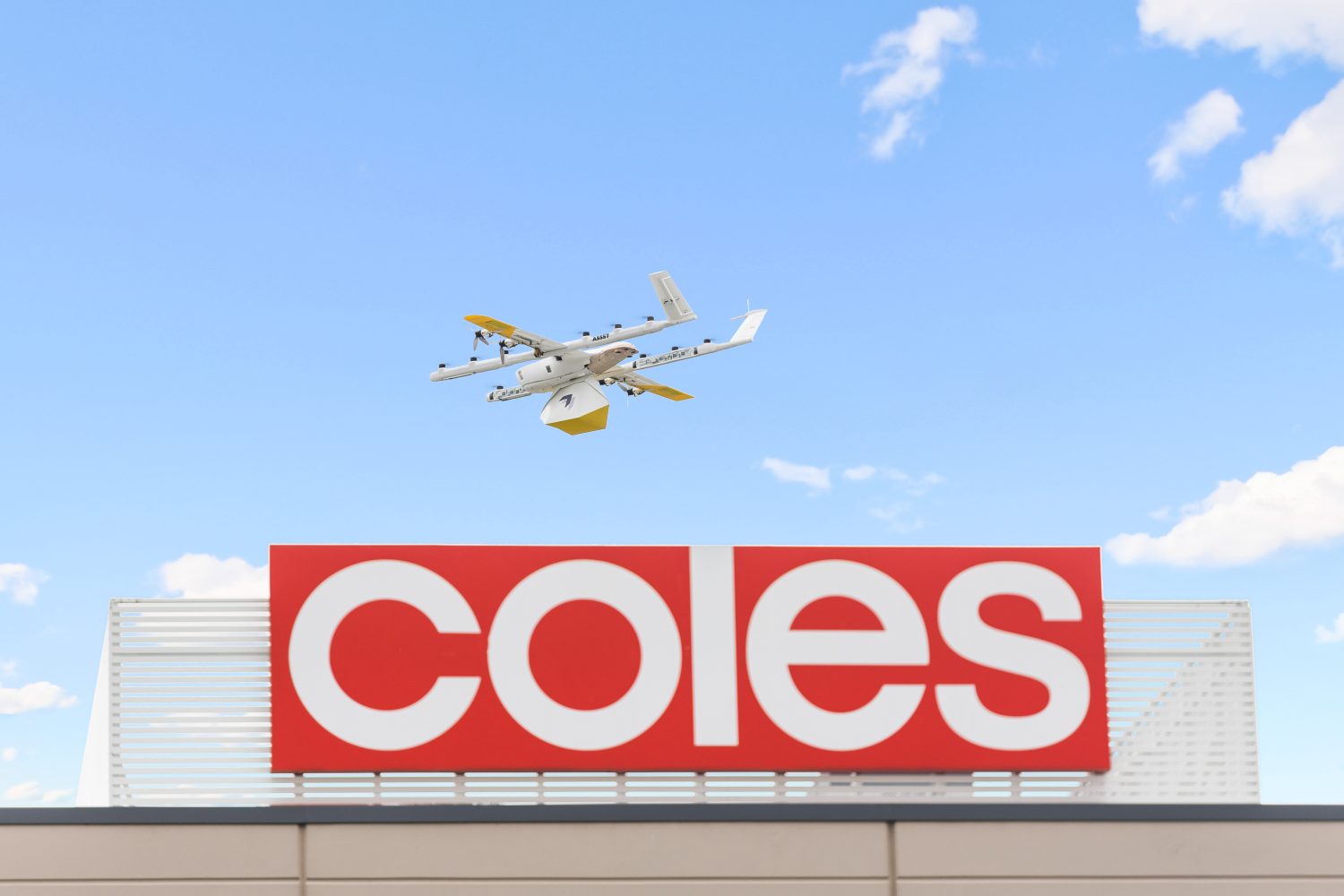 Wing Coles drone delivery