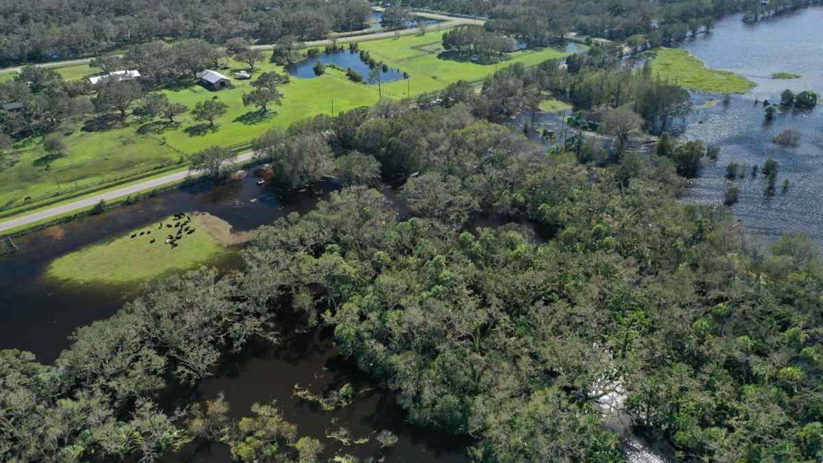 Drone Hurricane Ian Florida Recovery damage assess