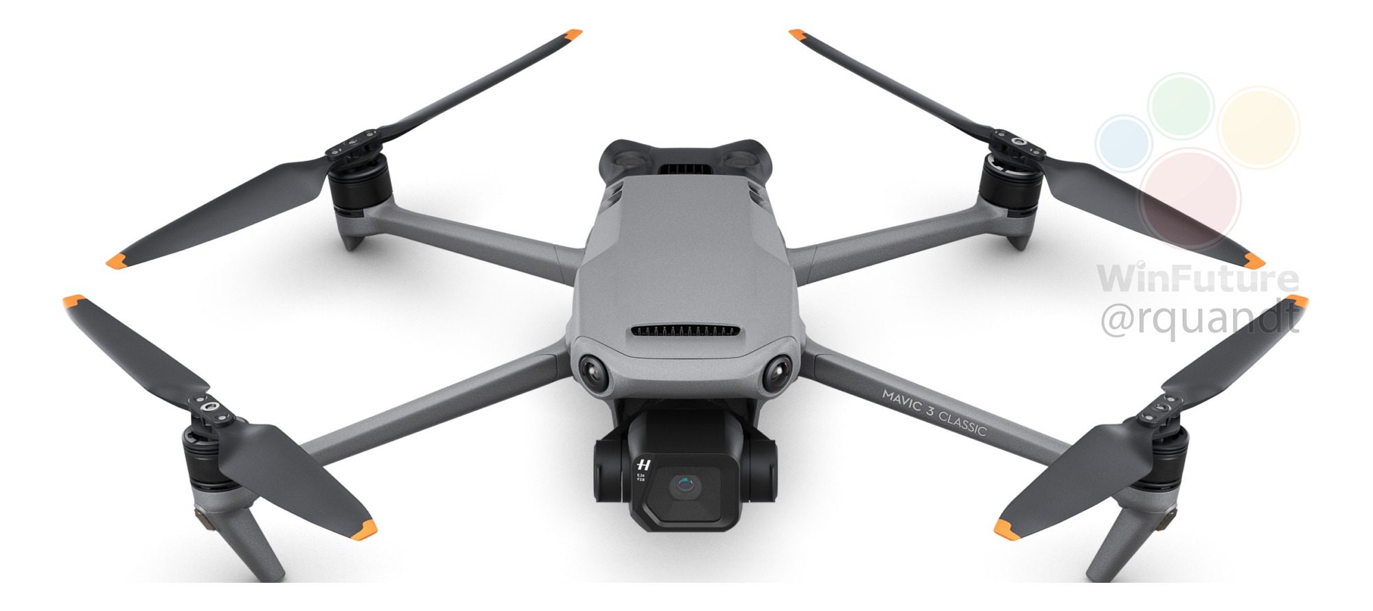 Новые фото и характеристики дрона DJI Mavic 3 Classic просочились до запуска